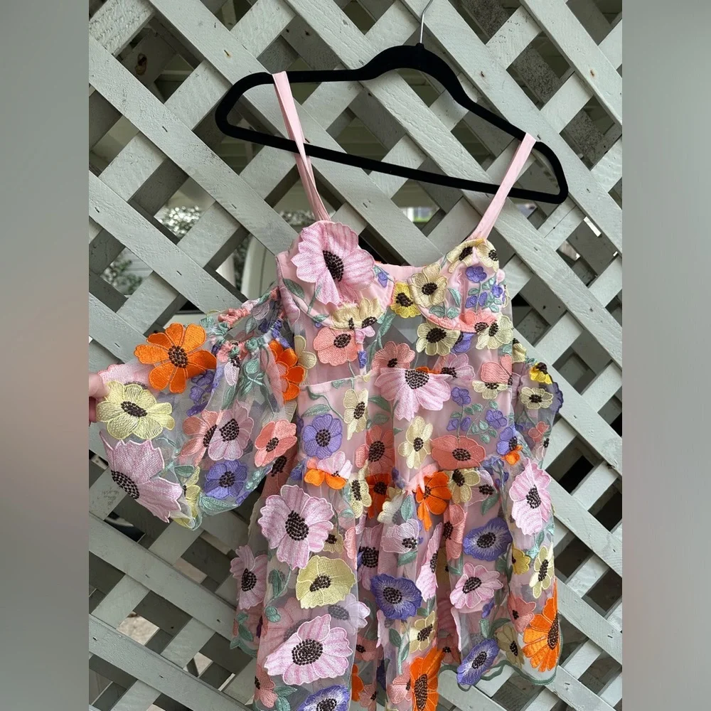 COPY - FOR LOVE & LEMONS Prato Mini Dress - Picture 7 of 10